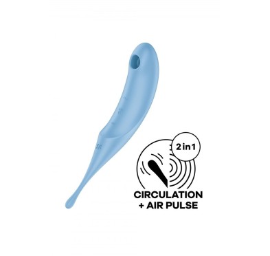 Stymulator powietrzny Satisfyer Twirling Pro Blue